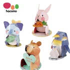 Like popped out a picture book Cardboard craft kit Gift for girls