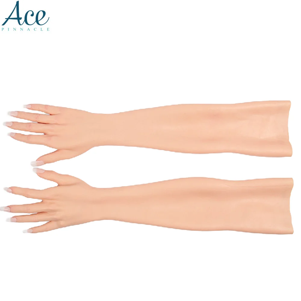 Female artificial Sleeve Highly Simulated Skin Artificial hand Cover Scars Cross dresser scar-hider silicone glove Silicone hand
Female artificial Sleeve Highly Simulated Skin Artificial hand Cover Scars Cross dresser scar-hider silicone glove Silicone hand