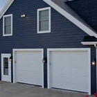 PU Foam material automatic roller shutter garage doors with windows