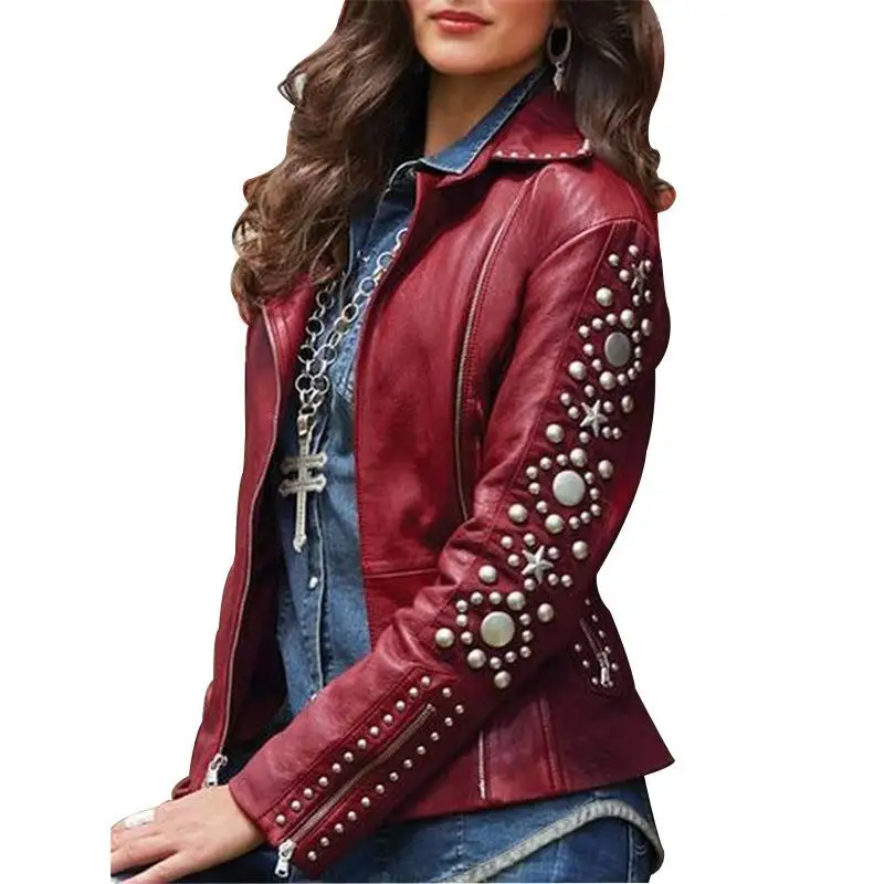 2022 Autumn And Winter Fashion Women's Leather Short Slim Leather Jacket Women's Leather Coat
2022 Autumn And Winter Fashion Women's Leather Short Slim Leather Jacket Women's Leather Coat