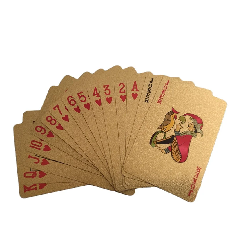 Waterproof PET material spot goods gold foil painted card game card poker set game accessories home entertainment playing card, 4c+4c cmyk pantone/custom
Waterproof PET material spot goods gold foil painted card game card poker set game accessories home entertainment playing card, 4c+4c cmyk pantone/custom