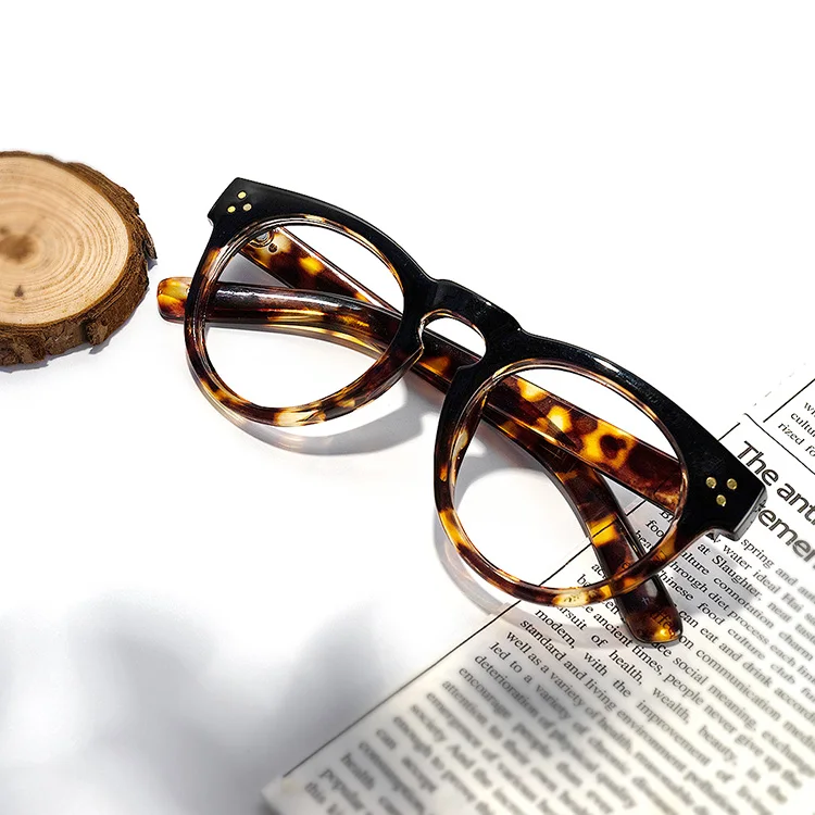 Fashionable Exquisite Unisex Plastic Round Tortoise Wide Oversized Optical Glasses
Fashionable Exquisite Unisex Plastic Round Tortoise Wide Oversized Optical Glasses