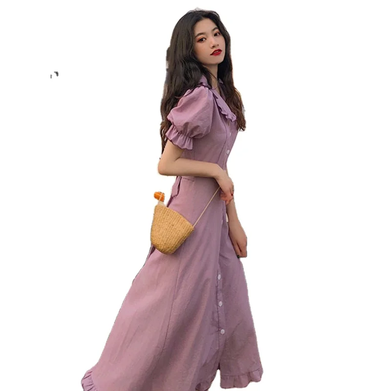 French retro niche dress female 2021 new waist temperament mid-length bellflower skirt spring and summer Korean skirt sweatshirt
French retro niche dress female 2021 new waist temperament mid-length bellflower skirt spring and summer Korean skirt sweatshirt