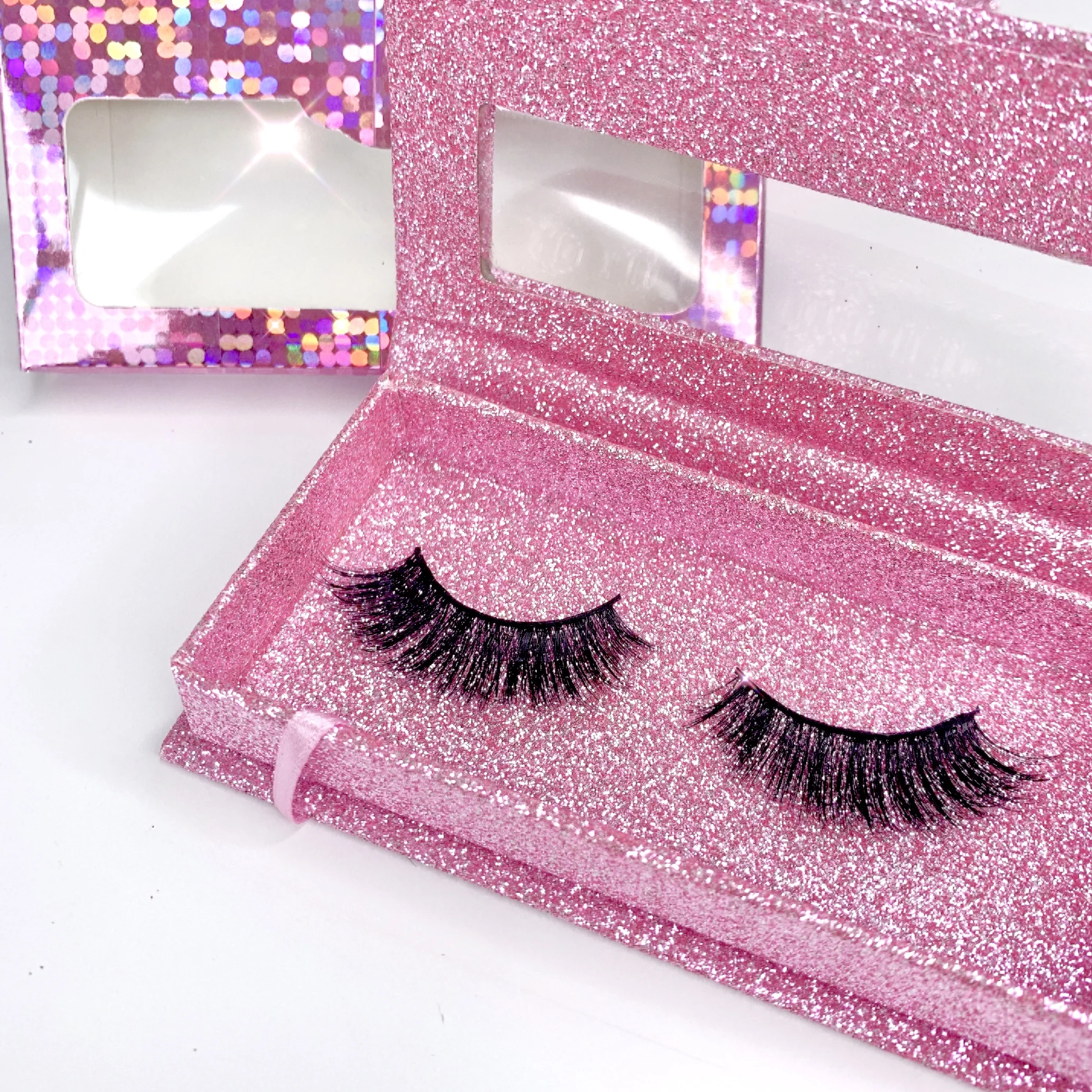 Luxury eyelash packaging box private label custom 3d mink eyelashes and custom eyelash packaging, Black
Luxury eyelash packaging box private label custom 3d mink eyelashes and custom eyelash packaging, Black