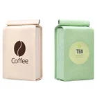 Coffee Gusset Bag Coffee Good-Looking Colorful Sugar Ginger Powder Scented Tea Coffee Gusset Bag Custom LOGO