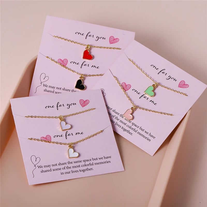 CANNER 2021 Fashion Jewelry Friendship Gifts Best Friends Forever Heart Pendant Necklace For Woman
CANNER 2021 Fashion Jewelry Friendship Gifts Best Friends Forever Heart Pendant Necklace For Woman
