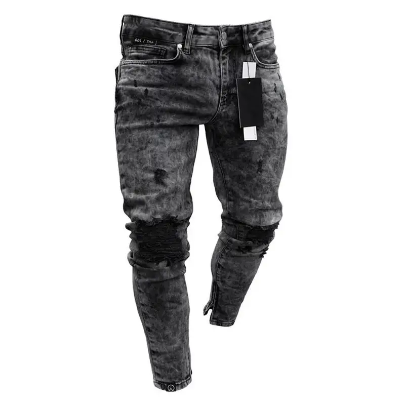 2021 New Arrival European Streetwear Pencil Jeans Trouser Ripped Biker Skinny Jeans Men Men's Jeans
2021 New Arrival European Streetwear Pencil Jeans Trouser Ripped Biker Skinny Jeans Men Men's Jeans