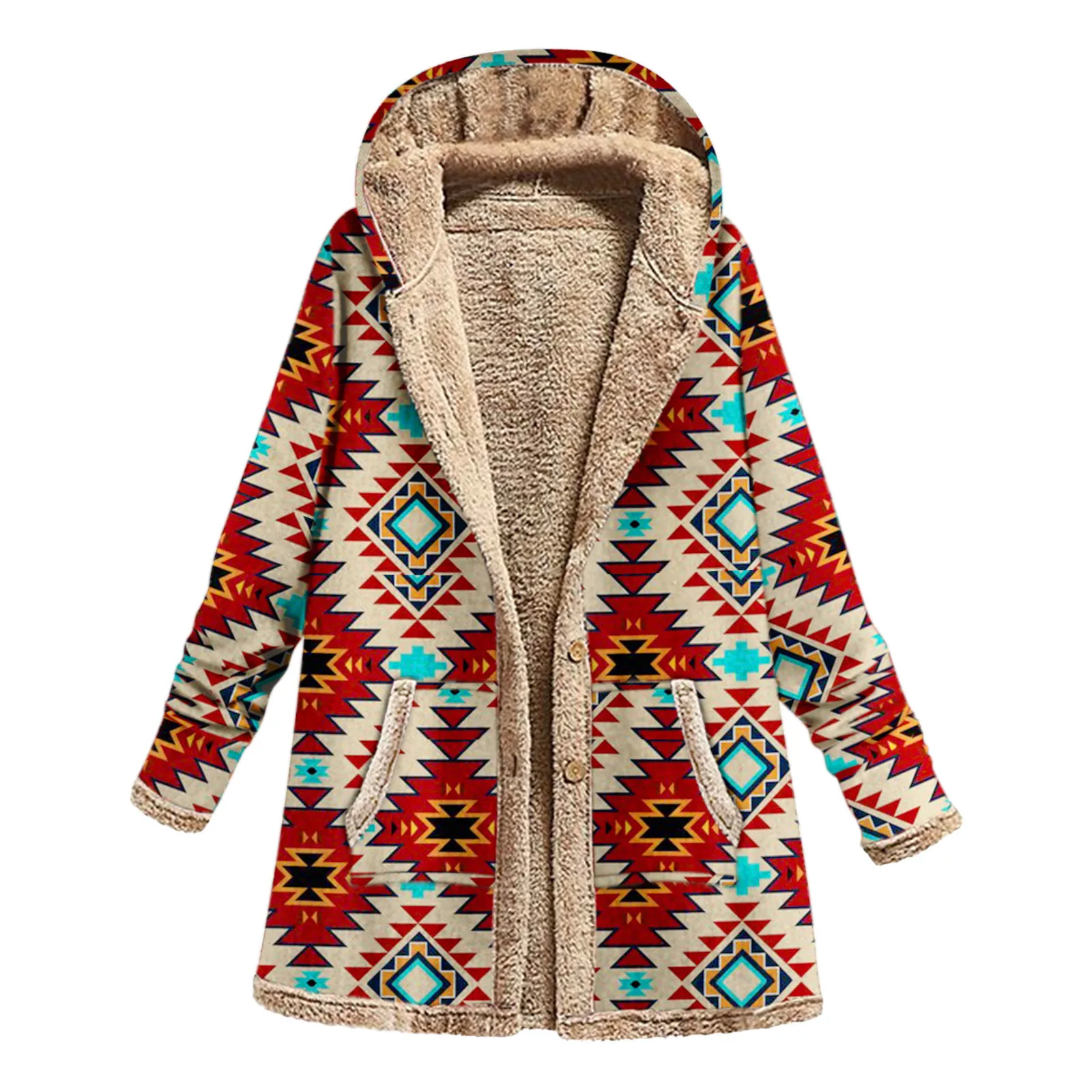Winter New Women's Cotton And Linen Printed Hooded Sweater Warm Plush Jacket In Stock Ladies Jacket, Customized color
Winter New Women's Cotton And Linen Printed Hooded Sweater Warm Plush Jacket In Stock Ladies Jacket, Customized color