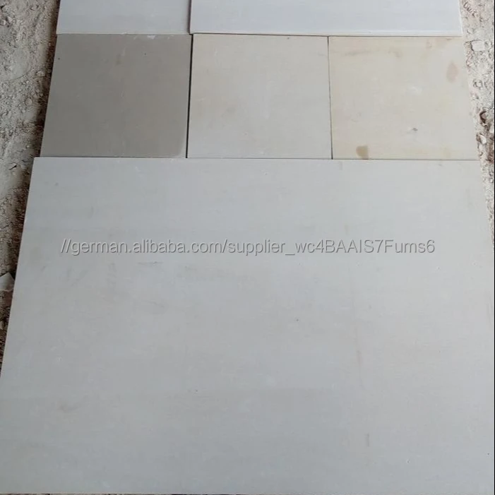 Mint Weiß Indischen Gesägt Sandstein Pflaster Platten