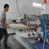 Automatic horizontal granite edge polishing machine YD-SDE-1520