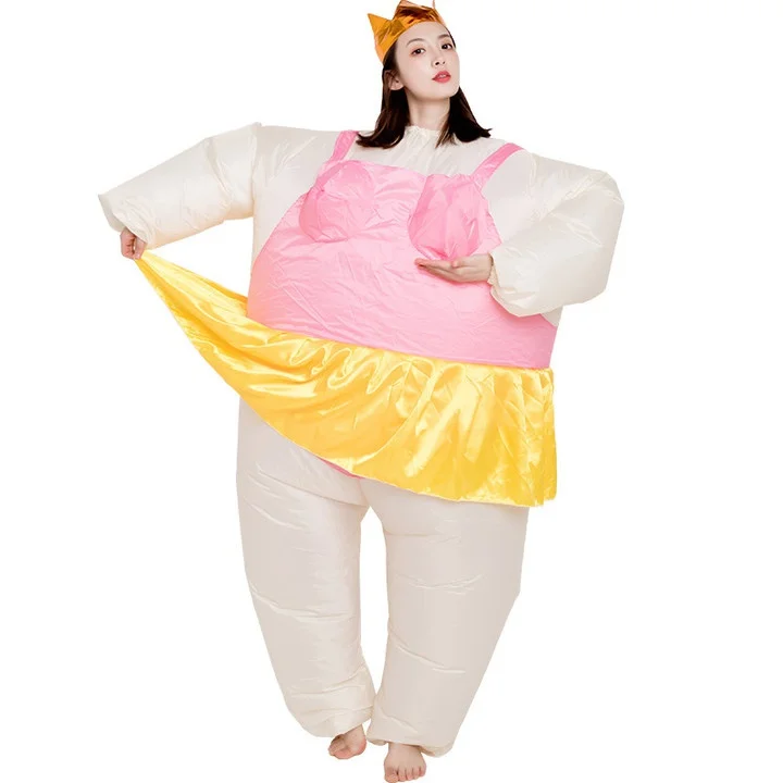 Ballerina Inflatable Costume Tiara Crown Halloween Christmas Costume for Adult Sakura Pink
Ballerina Inflatable Costume Tiara Crown Halloween Christmas Costume for Adult Sakura Pink