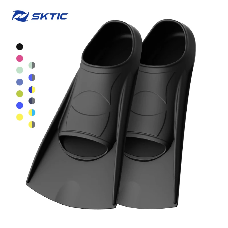 SKTIC New Arrival Diver Equipment Full Silicone Diving Fins Training Fins Swimming Fins, Black
SKTIC New Arrival Diver Equipment Full Silicone Diving Fins Training Fins Swimming Fins, Black