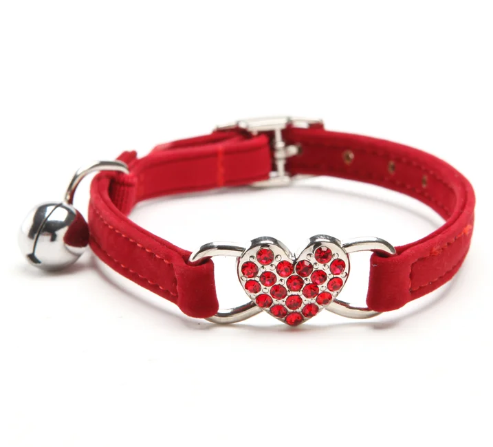 Hot Sale New Luxury Diamante Adjustable Cat Accessories Collar Velvet Cat Collar Elastic With Bell, Pink ,red, black, blue, purple, custom colors
Hot Sale New Luxury Diamante Adjustable Cat Accessories Collar Velvet Cat Collar Elastic With Bell, Pink ,red, black, blue, purple, custom colors
