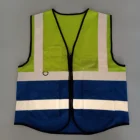 China Customized Hi Vis Orange Safety reflective vest