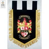 Hand Embroidered Flag, Banners, Pennants, British Regimental Embroidered Coat of Arms Crest