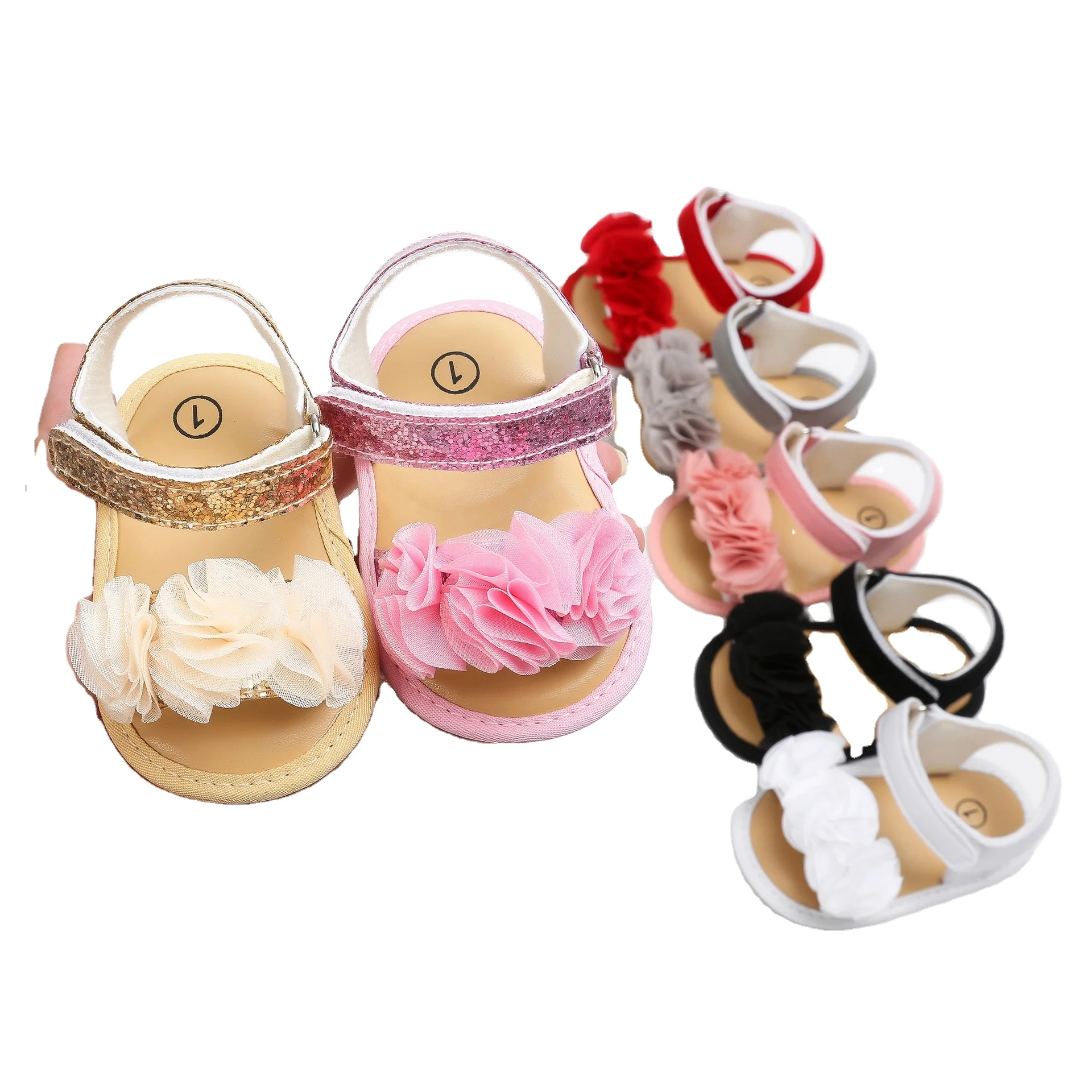 summer newborn infant leather shoes toddler flowers prewalker kids PU soft sole first walker baby girls sandals, Mix color
summer newborn infant leather shoes toddler flowers prewalker kids PU soft sole first walker baby girls sandals, Mix color
