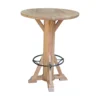 BAR TABLE Mango Acacia Solid Wood Industrial Rustic Furniture