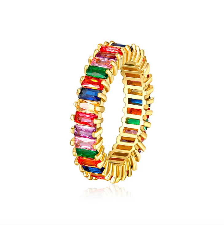Jialin jewelry factory price cheap ins hot women's finger colorful stone rainbow ring
Jialin jewelry factory price cheap ins hot women's finger colorful stone rainbow ring