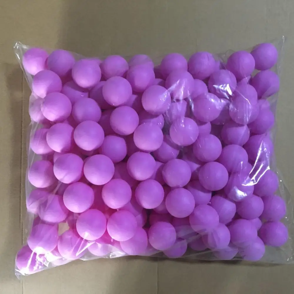 

Fill pool beer pong Purple  plastic PP color toy Ping pong ball table tennis balls, Red green pink yellow purple white black blue
