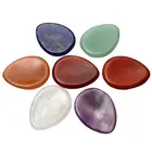 Wholesale Labradorite Strawberry Crystal Selenite Agate Amazonite Chakra Quartz Palm Stone