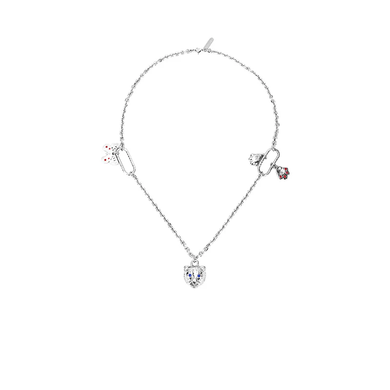 Free Sample Babama Animal Wonderland Snow Leopard Pendant Long Chain Necklace - 2022 Trendy Stainless Steel Statement Necklace
Free Sample Babama Animal Wonderland Snow Leopard Pendant Long Chain Necklace - 2022 Trendy Stainless Steel Statement Necklace