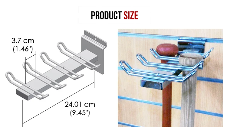horizontal bat holder