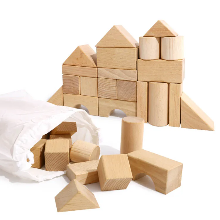 wooden block sets for kids