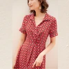 women clothing manufacturer small orders printed dress