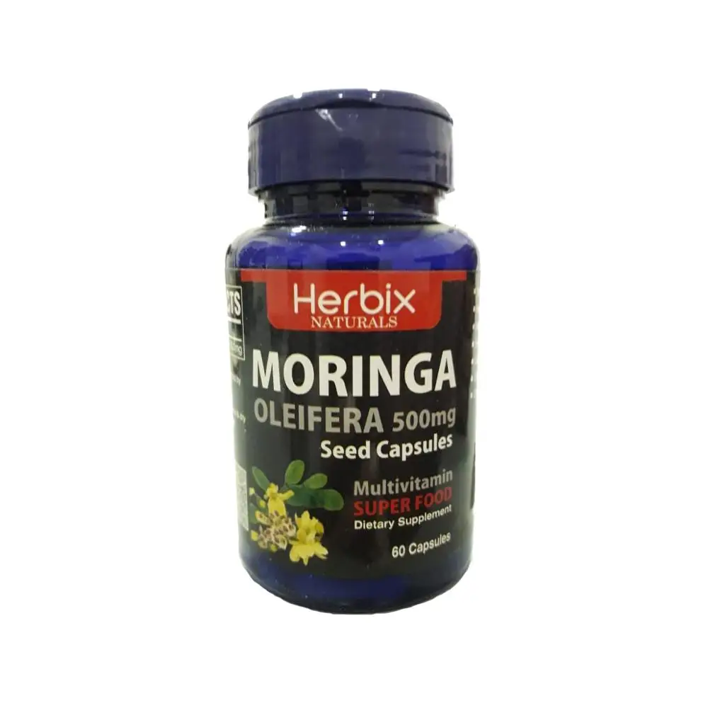 Moringa Oleifera 500mg cápsulas de semillas