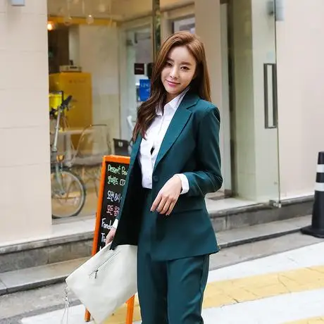 Work Pant Suits 2 Piece Set For Women Business Interview Set Uniform Blazer And Pencil Pant Office Lady Suits
Work Pant Suits 2 Piece Set For Women Business Interview Set Uniform Blazer And Pencil Pant Office Lady Suits