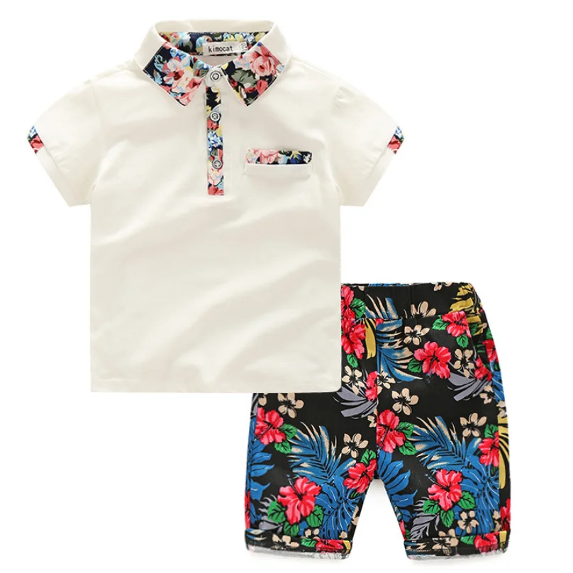 baby boy floral shirt