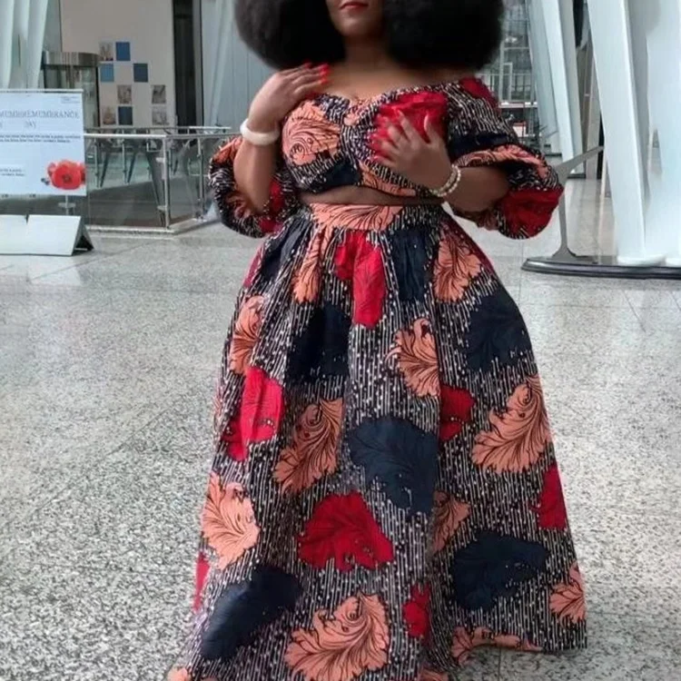 2021 Spring Off Shoulder Printed Tube Top Plus size 2 Piece Sets 4xl Outfit Skirt Set Womens Dresses Women Clothing Lady Elegant, Red
2021 Spring Off Shoulder Printed Tube Top Plus size 2 Piece Sets 4xl Outfit Skirt Set Womens Dresses Women Clothing Lady Elegant, Red