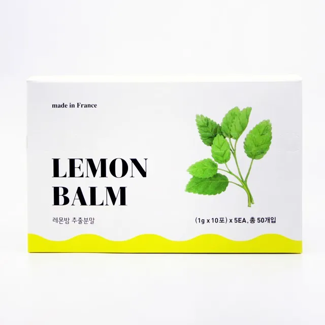 smim lemon balm dry extract_korea lemon tea drink for healthy