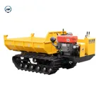 Mini Crawler Dumper Truck 3T Utility Track Vehicle