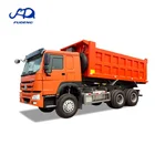 High quality sinotruck 6x4/8x4 howo 20 ton dump truck dump semi trailer truck