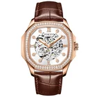 Custom Oem Designer Brand Your Own Saat Wholesale Premium Crystal Bling Classic Luxury Diamond Brand Watch For Men Original