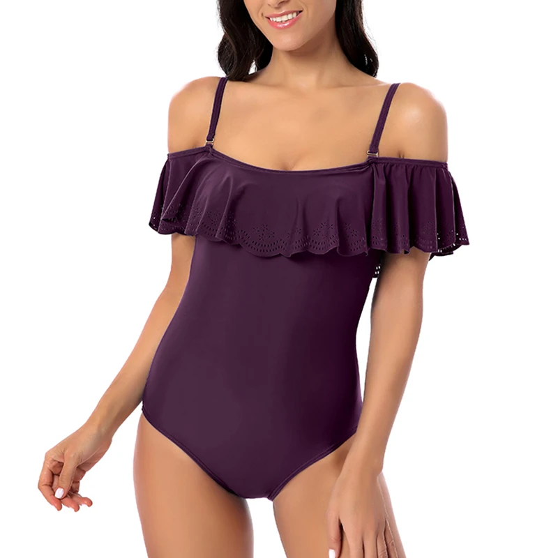 2021 Lace Falbala Off Shoulder Swimwear Beachwear Women Swimsuit Sexy One Piece Bathing Suits
2021 Lace Falbala Off Shoulder Swimwear Beachwear Women Swimsuit Sexy One Piece Bathing Suits