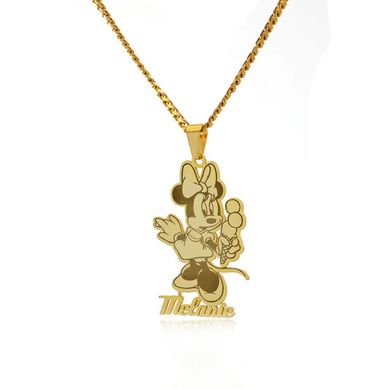 Custom Kids Cartoon Character Name Plate Necklace Gold Cuban Link Chain Custom Photo Personalized Children Name Choker Necklaces, Silver/gold
Custom Kids Cartoon Character Name Plate Necklace Gold Cuban Link Chain Custom Photo Personalized Children Name Choker Necklaces, Silver/gold
