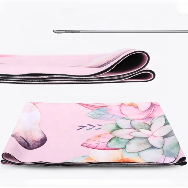 High quality faux suede yoga mats eco printed mat friendly rubber wholesale, Customized
High quality faux suede yoga mats eco printed mat friendly rubber wholesale, Customized