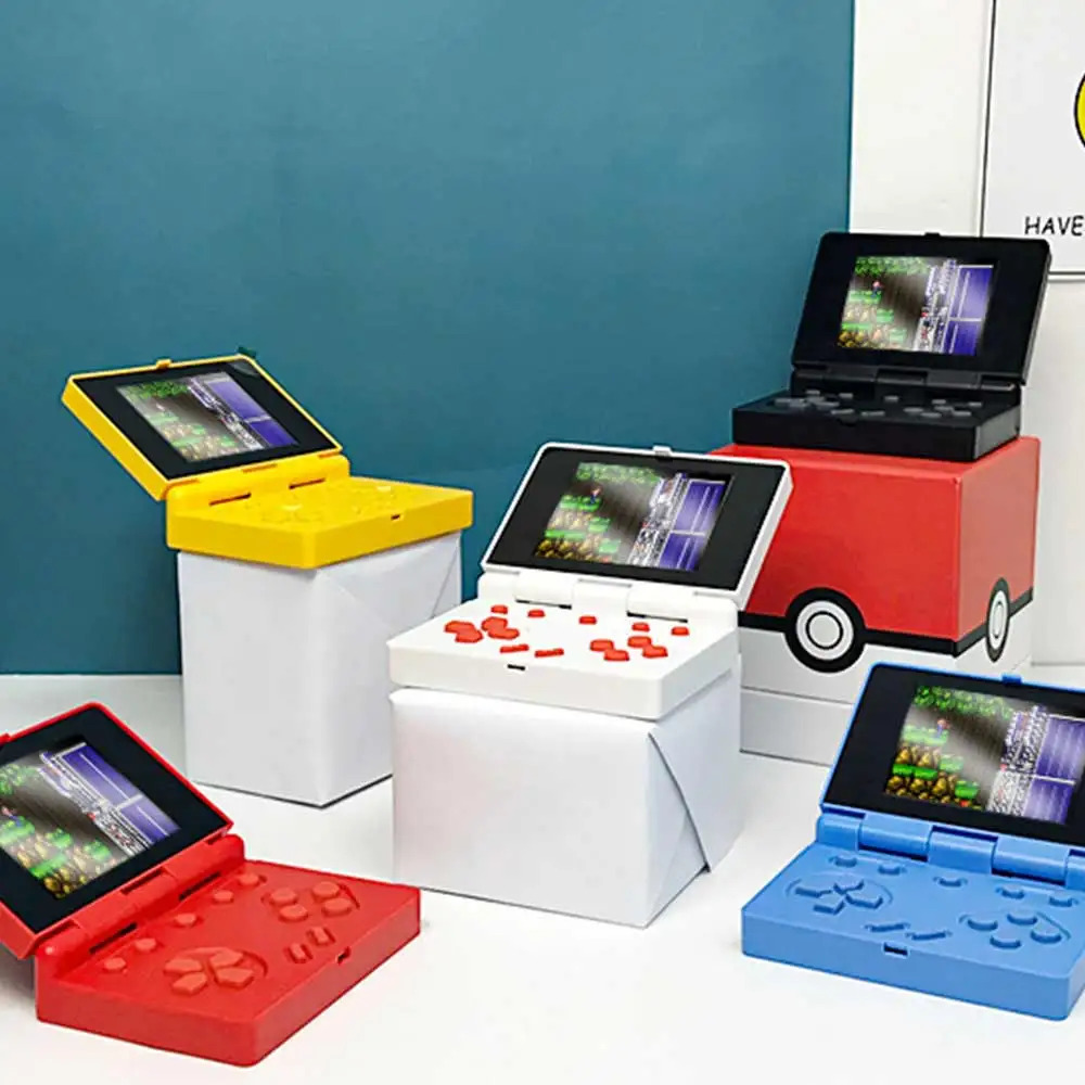 New Double Retro Game Console Flip 1000 Games Mini Portable Classic Handheld Game Console, White,yellow,red,blue,black
New Double Retro Game Console Flip 1000 Games Mini Portable Classic Handheld Game Console, White,yellow,red,blue,black