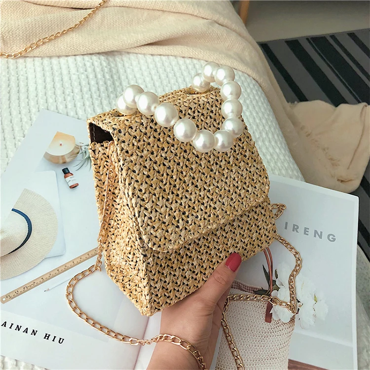 2021 Summer New Woven Female Bag Chain Shoulder Messenger Bag Ethnic Straw Woven Bag
2021 Summer New Woven Female Bag Chain Shoulder Messenger Bag Ethnic Straw Woven Bag