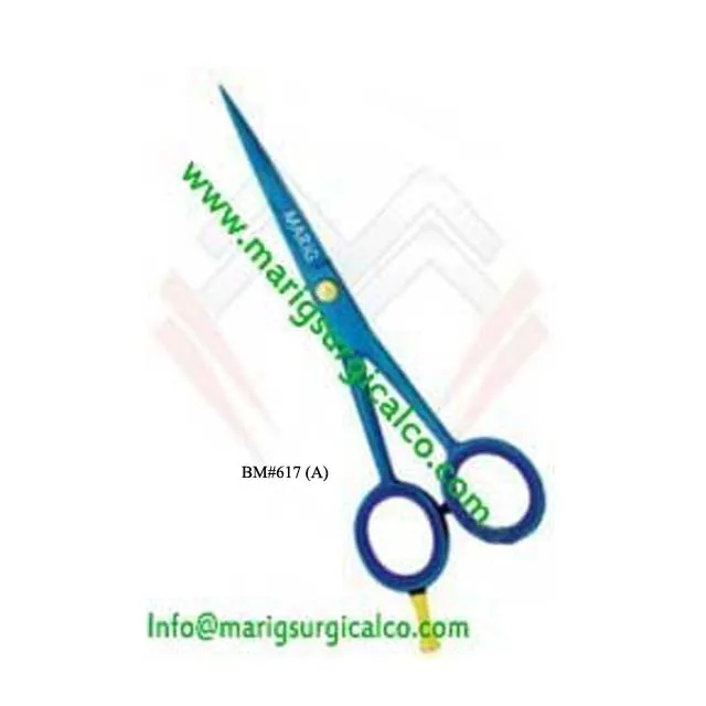 Top Quality Stainless Steel Professional Hair Cutting Scissors Barber Shears Hair Dressing Scissors With Razor Blade