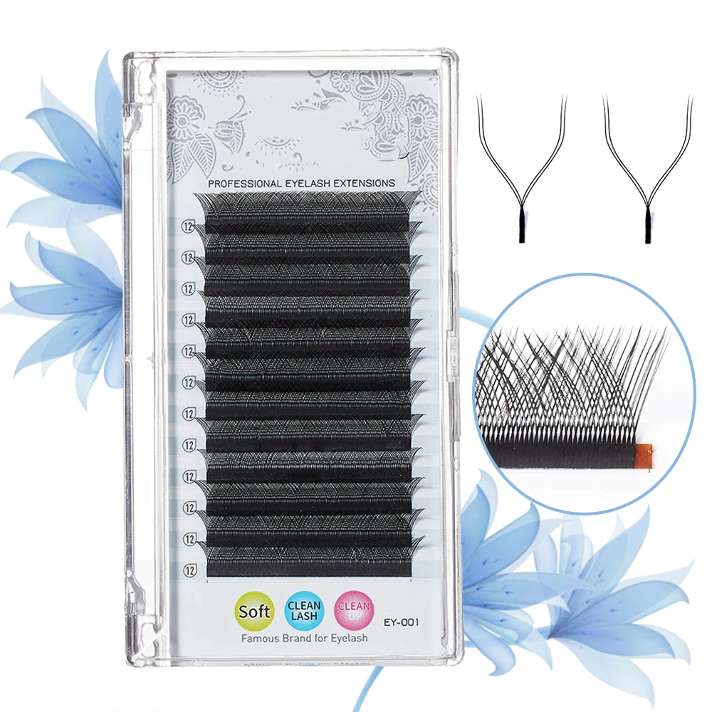 YY Lashes Volume Fans Professional lash vendor premade eyelash extension, Matte black/matte brown
YY Lashes Volume Fans Professional lash vendor premade eyelash extension, Matte black/matte brown
