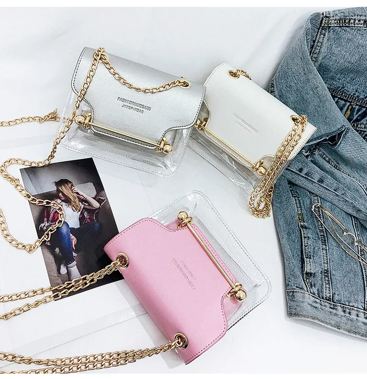 Hot Sale Ins Style Fashion Girls Jelly Shoulder Bag Pvc Purse Crossbody Shoulder, Customized color
Hot Sale Ins Style Fashion Girls Jelly Shoulder Bag Pvc Purse Crossbody Shoulder, Customized color