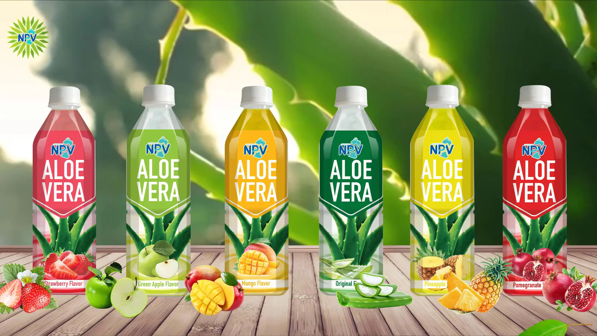 oem aloe vera drink with strawberry flavor new packing 500ml pet