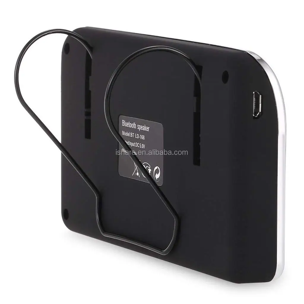 New LD-168 Hands Free Vehicle Mounted Bluetooth Speaker With Multiuse - ANKUX.COM