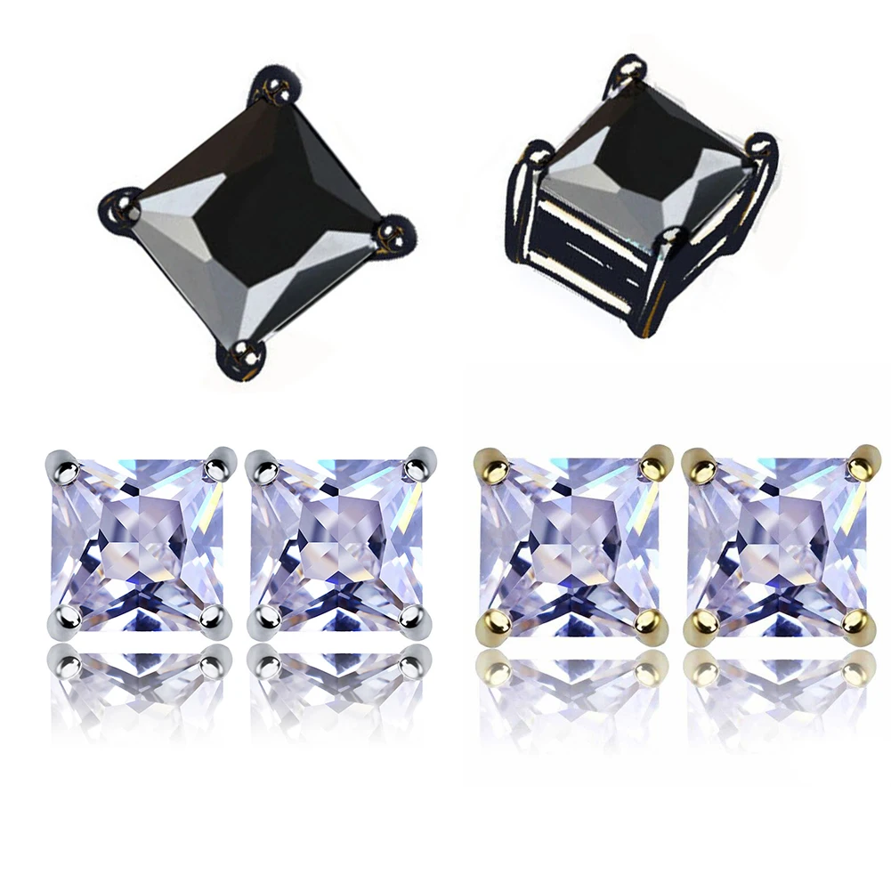 Energinox 3A Class White & Black Cubic Zirconia Magnetic Earrings Stud for Men Women Non Piercing Clip on 6MM 8MM 10MM
Energinox 3A Class White & Black Cubic Zirconia Magnetic Earrings Stud for Men Women Non Piercing Clip on 6MM 8MM 10MM
