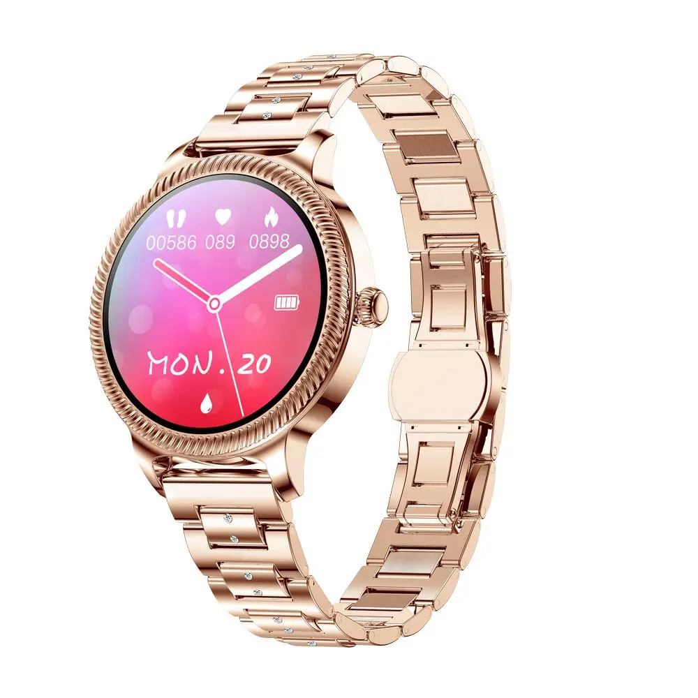 

AK38 Smart Watch Women Heart Rate Monitor Custom Watch Face Women Smartwatch 2021 Multiple Sport Modes IP68 Waterproof