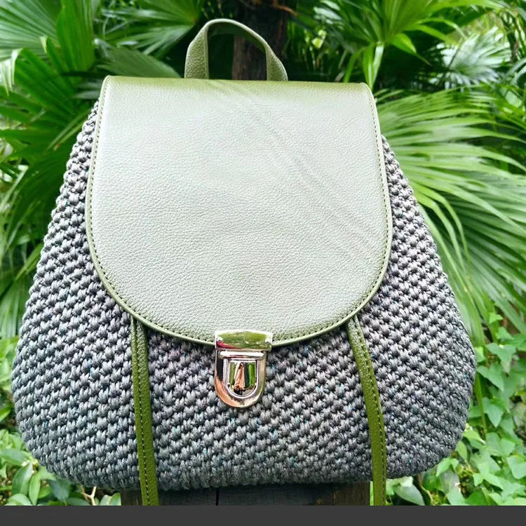 Handmade Handbag Shoulder Strap Woven Bag Set Leather Bag Bottoms With Hardware Accessories for DIY Bag Backpack 7PCS Set, Black/green/brown/silver
Handmade Handbag Shoulder Strap Woven Bag Set Leather Bag Bottoms With Hardware Accessories for DIY Bag Backpack 7PCS Set, Black/green/brown/silver