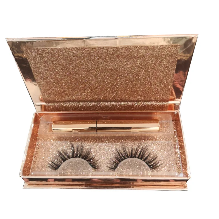 High quality glitter packing magnetic fashion eyelash 3d mink eyelash false eyelash, Black
High quality glitter packing magnetic fashion eyelash 3d mink eyelash false eyelash, Black